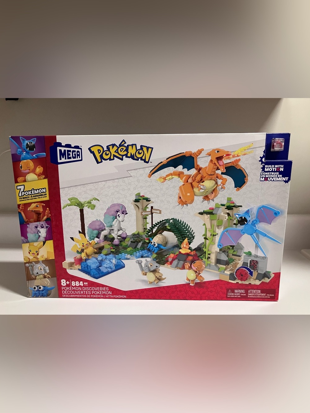 Mega Pokémon Charizard Adventure Building Set - Orange & Blue